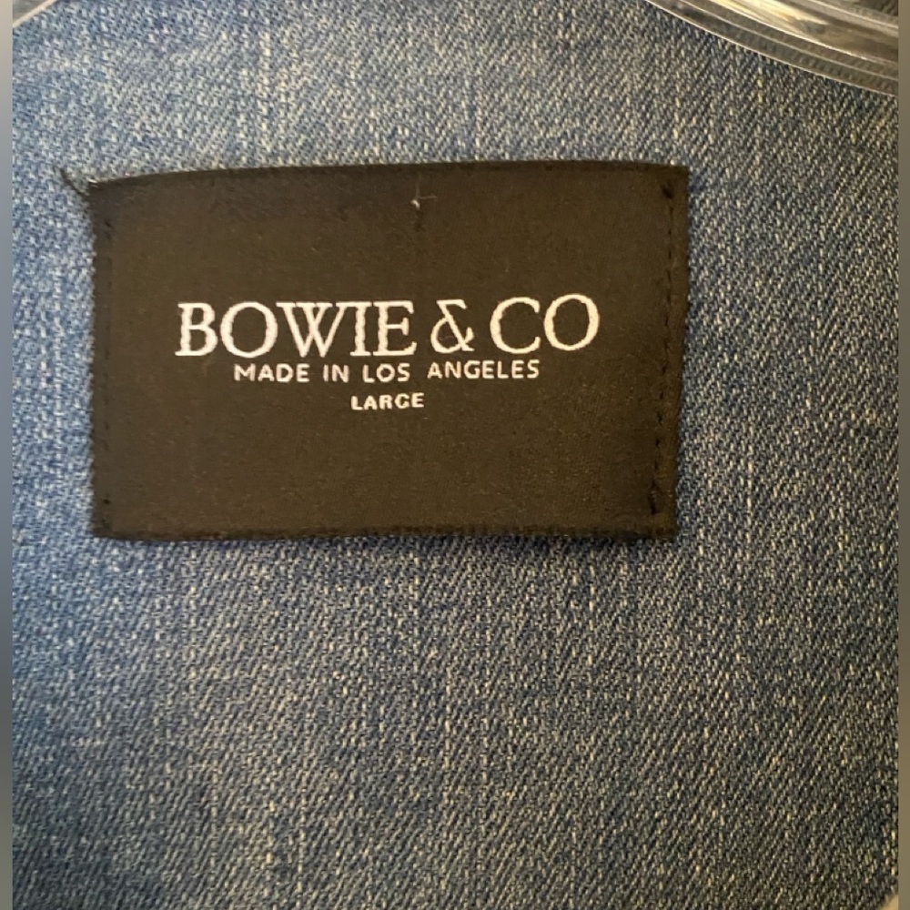 Men’s Denim Button-Up Workshirt - Picture 2 of 3